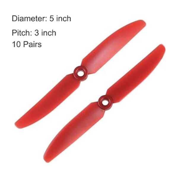 uxcell RC hélices cuadricóptero de 2 venas para avión_2