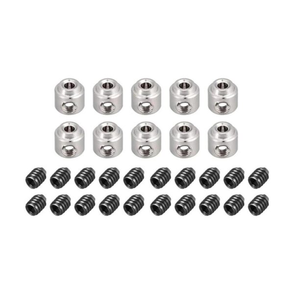uxcell 10 unidades RC Airplane Landing Gear Stop 0.083 in_1