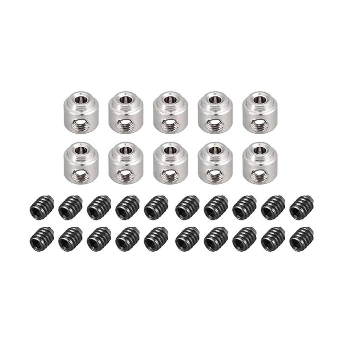 uxcell 10 unidades RC Airplane Landing Gear Stop 0.083 in