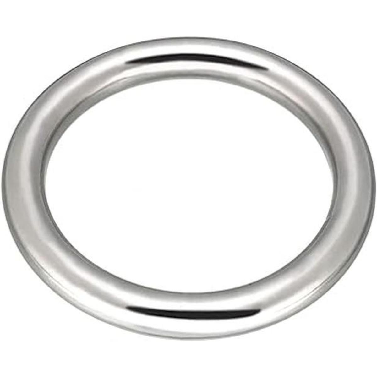 uxcell Hebilla de metal multiusos soldada de 2.598 in x