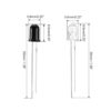 uxcell 50pairs 0.197 in 940nm LED emisor infrarrojo y_4