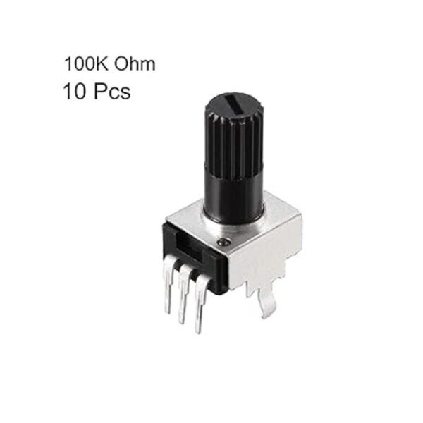 uxcell Potenciómetro 100K Ohm Resistencias Variables de_2
