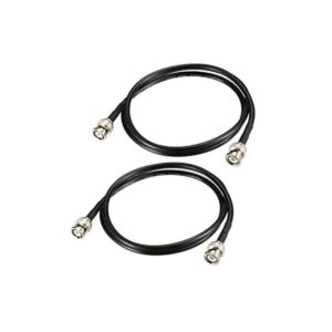 uxcell RG58 Cable coaxial con conectores BNC macho a BNC_1
