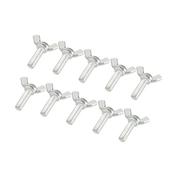 uxcell Tornillo de mariposa de acero al carbono_1