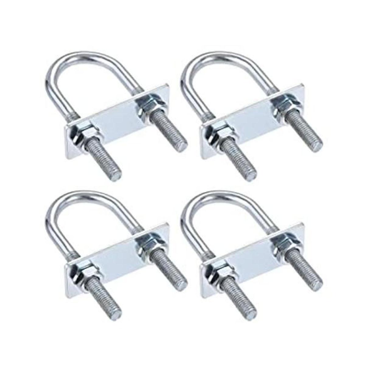 uxcell Juego de 4 tornillos redondos en U 1.220 in de