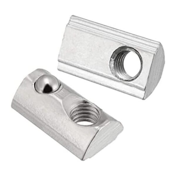 uxcell Tuercas elásticas de resorte enrollables M6 T para_1