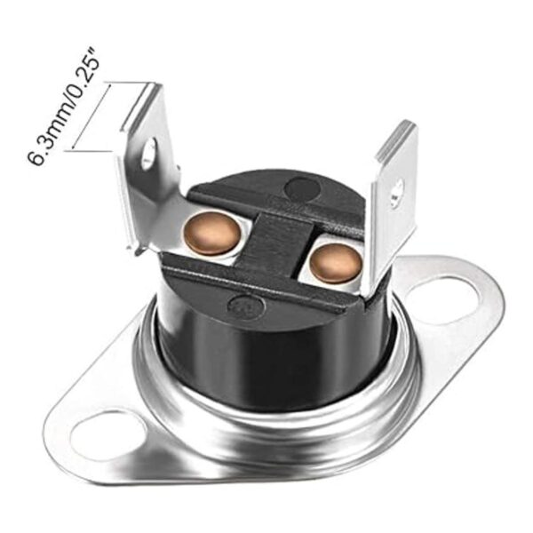 uxcell KSD301 termostato 293.0 F293 F 10 A N.C ajustar_3