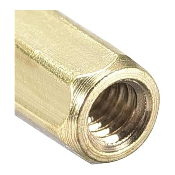 uxcell M2x6mm hembrahembra hexagonal latón PCB placa base_4