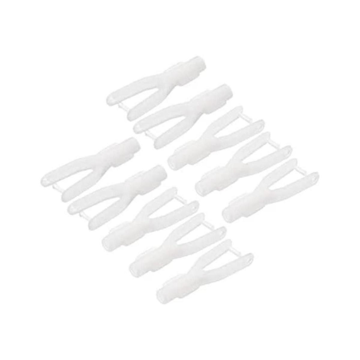 uxcell 10pcs Nylon Clevis 0.079x1.142 in para RC