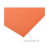 uxcell Hojas de espuma EVA con purpurina naranja de 11 x 8_3