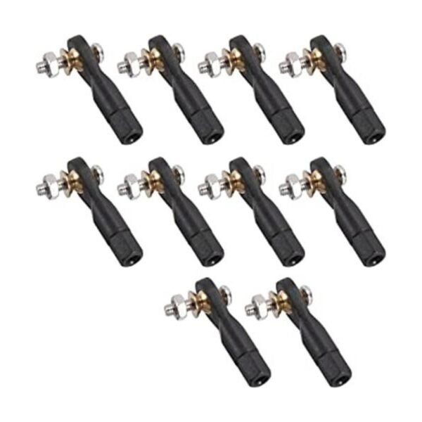 uxcell 10 unids M3 3.0xL29mm palanca de dirección Linkage_1