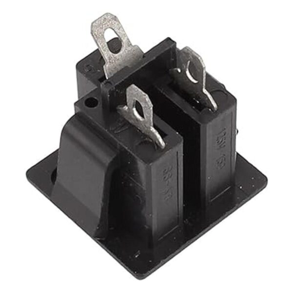 uxcell Panel Mount Plug Adapter AC 250V 3 Pin IEC Inlet_3