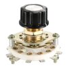 uxcell 2P11T selector de interruptor giratorio de canal de_1