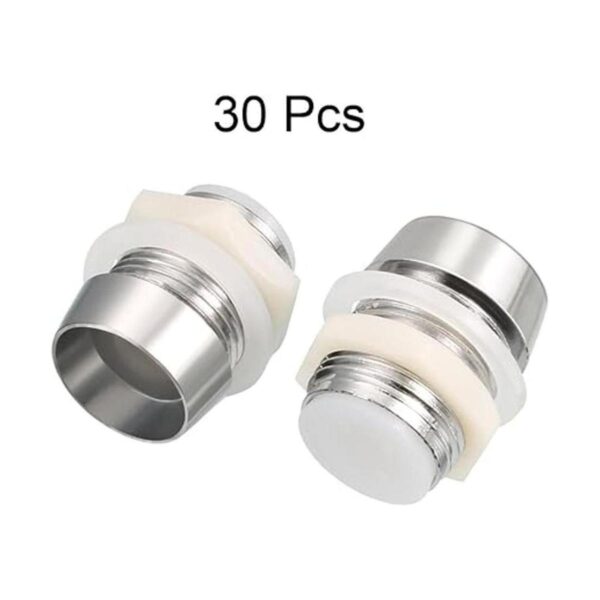 uxcell 30 piezas 10 mm. LED soporte de lámpara foco de luz_2