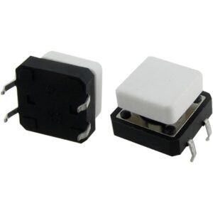 uxcell Interruptor de botón táctil momentáneo 0.472 x_1