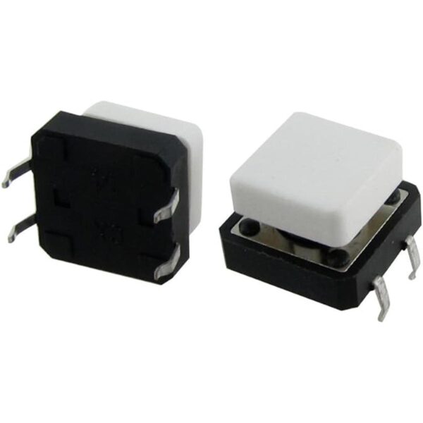 uxcell Interruptor de botón táctil momentáneo 0.472 x_1