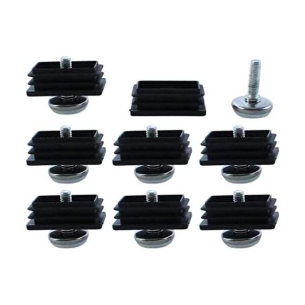 uxcell Kit de inserciones de tubo rectangulares de 0.984