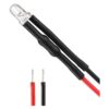 uxcell Diodo de luz LED precableado de 0.118 in