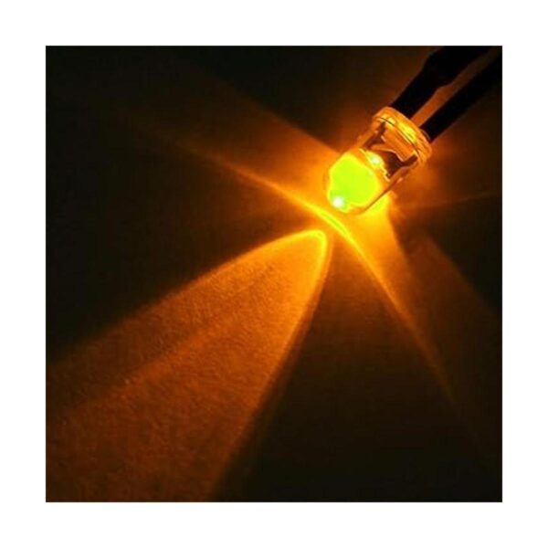 uxcell Diodo de luz LED precableado de 0.118 in