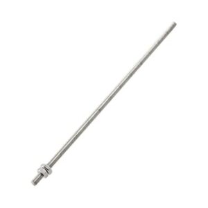uxcell Barra de rosca de acero inoxidable M8 12.598 in_1