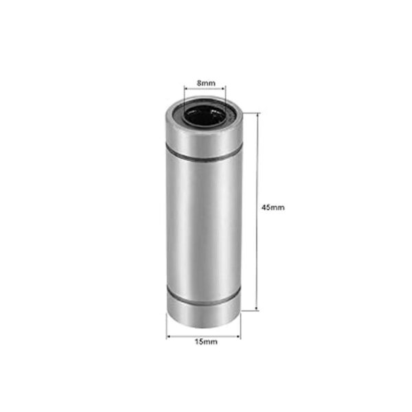 uxcell LM8UU rodamientos lineales extra largos diámetro_2