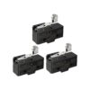 uxcell Z15GW22B 1NO 1NC Palanca de rodillo con_1