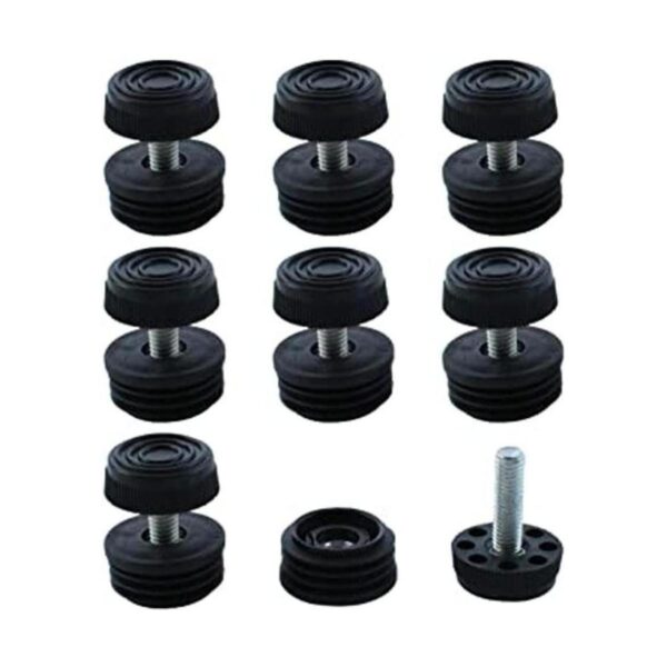 uxcell Kit de inserciones de tubo redondo de plástico