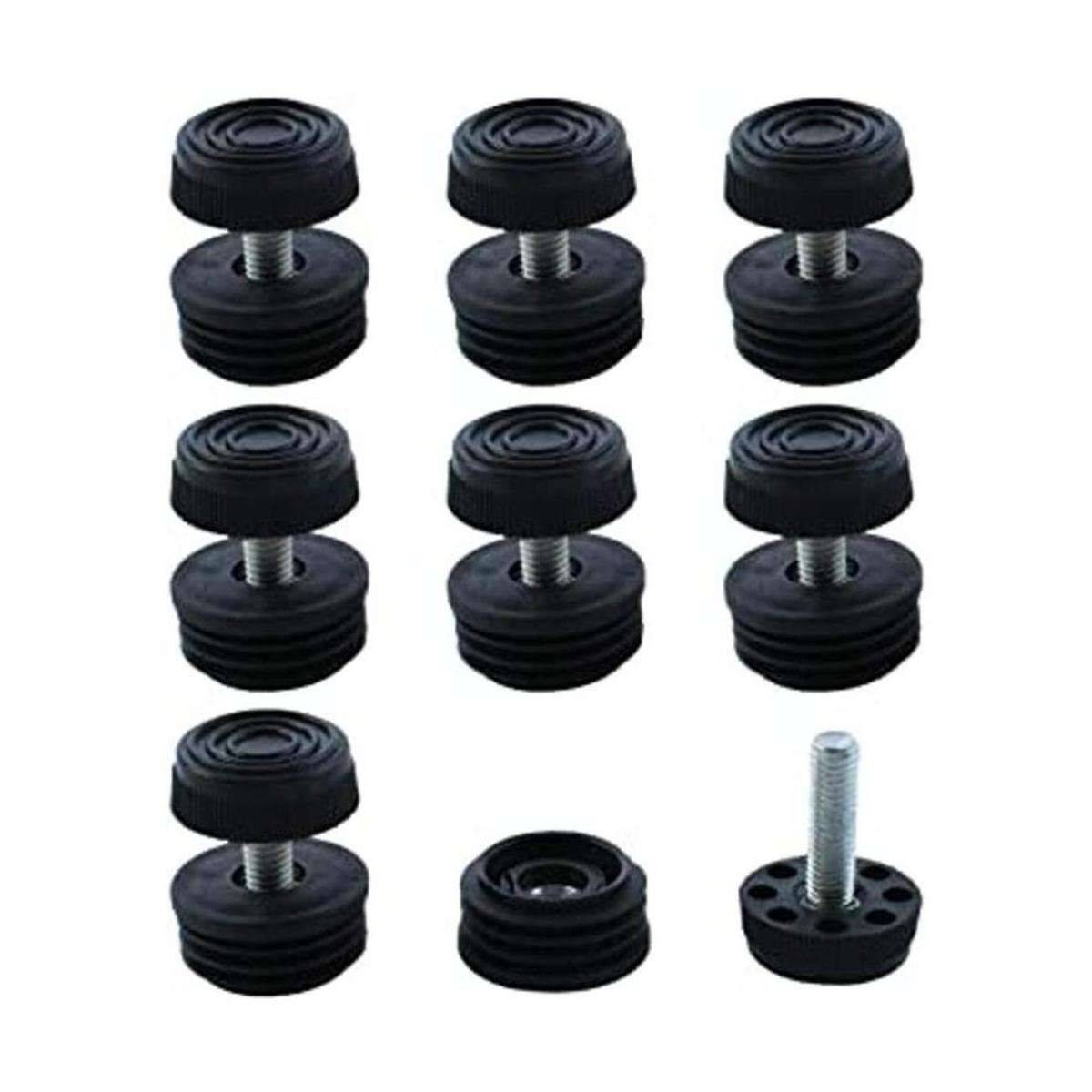 uxcell Kit de inserciones de tubo redondo de plástico
