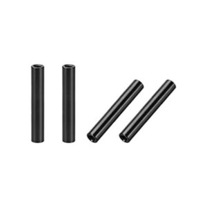 Uxcell 4 unids M3x30mm Dia. 0.236 in redondo aluminio_1