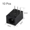 uxcell DC003 Conector de enchufe hembra de 0.138 in x_2