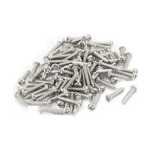 Uxcell 100pcs M2 x 10 mm de acero inoxidable Phillips Pan_1