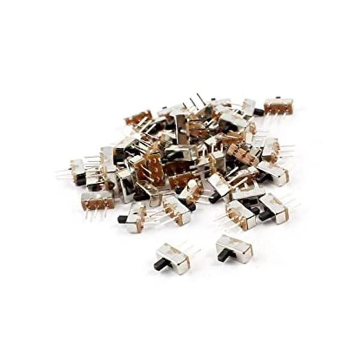 55 Pcs 3 Terminales PCB Mount 2 Posición SPDT Mini
