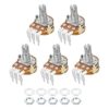 uxcell WH148 Potenciómetro con interruptor de 100 K Ohm_1