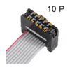uxcell IDC Conector de 10 pines cable de cinta plano_3