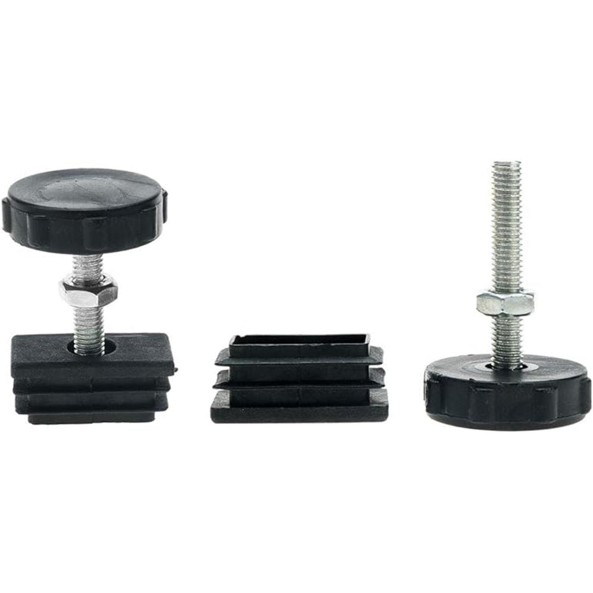 uxcell Kit de inserciones de tubo rectangulares de 0.787