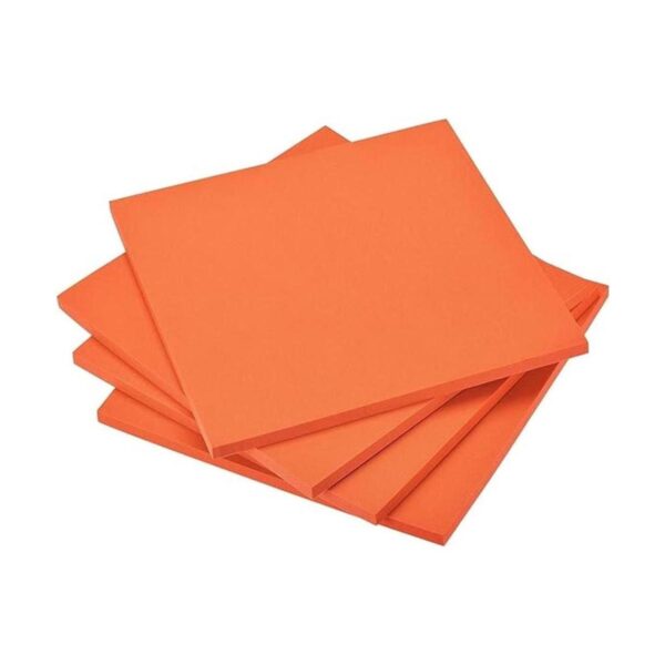 uxcell Hojas de espuma EVA de color naranja de 10 x 10_1