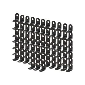 uxcell 80 soportes angulares de metal de 0.472 x 0.472
