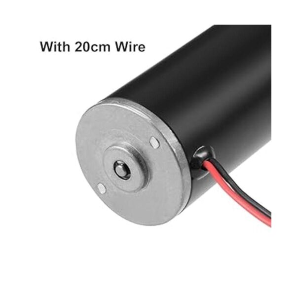 uxcell Motor de engranaje de gusano de eje doble DC 12V