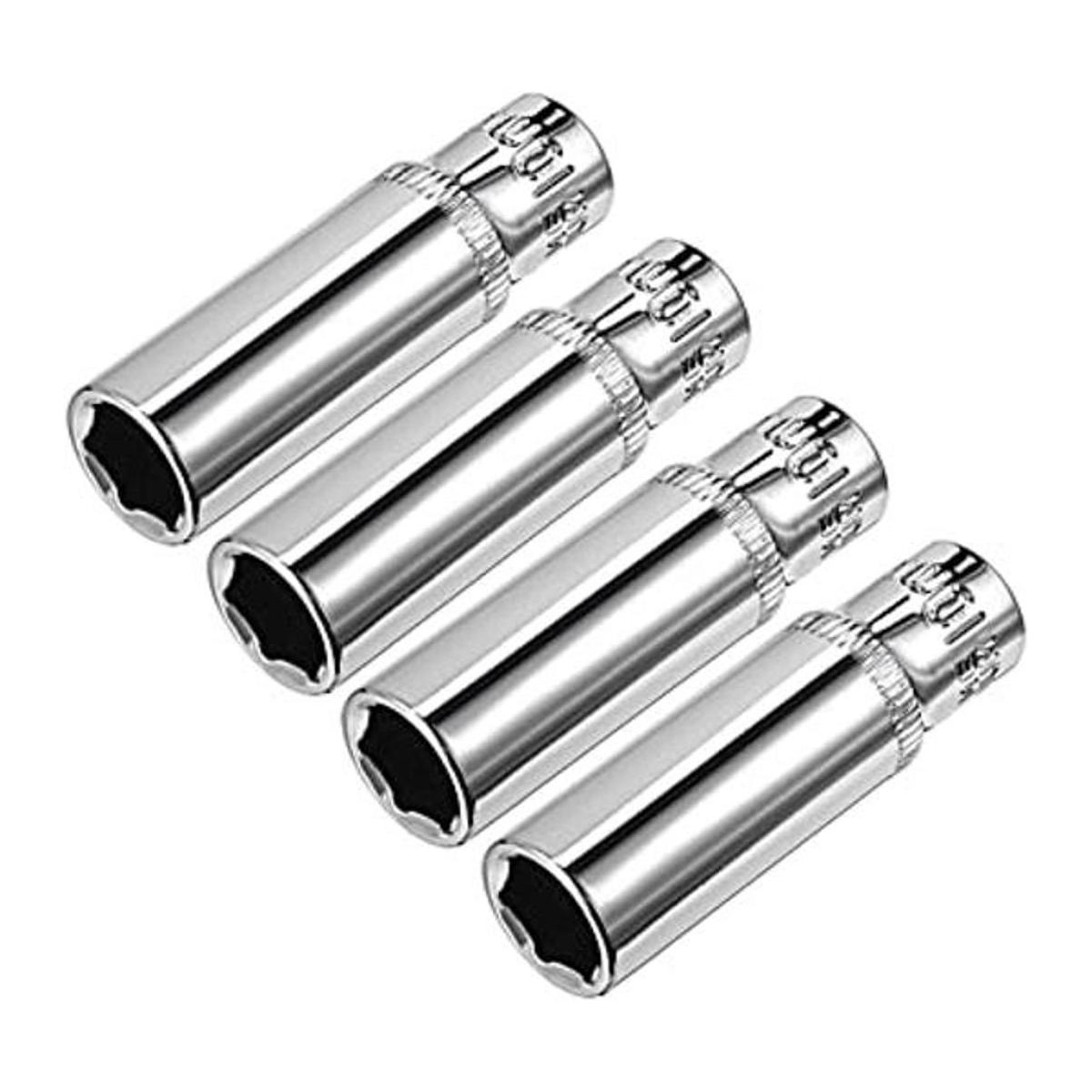uxcell 4 unidades de 14 pulgadas 0.394 in 6Point Deep