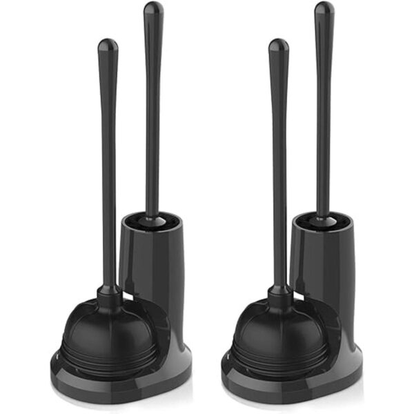 uptronic Juego de émbolo y cepillo de inodoro cepillo de_1