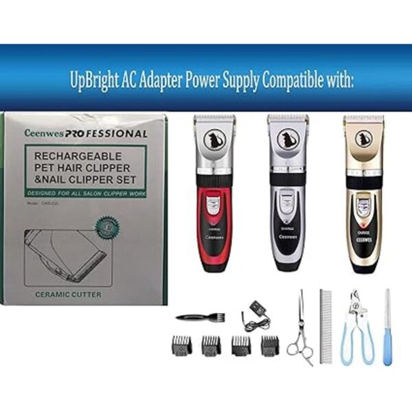 UpBright Adaptador de 2 clavijas 5 V ACDC compatible con_2