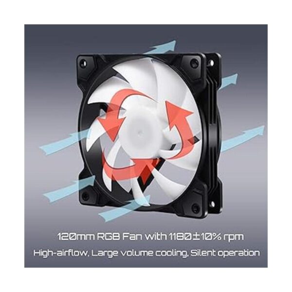 upHere Ventilador de caja de 4.724 in compatible con_3