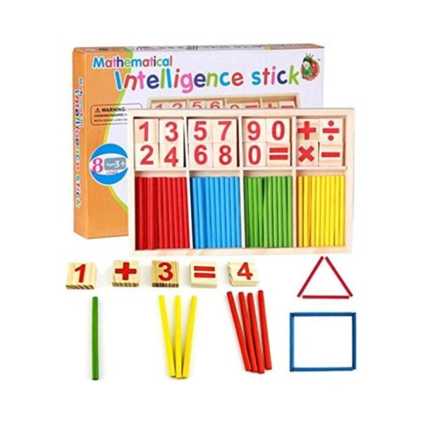 umbresen Bastones de conteo de Montessori juguetes_1