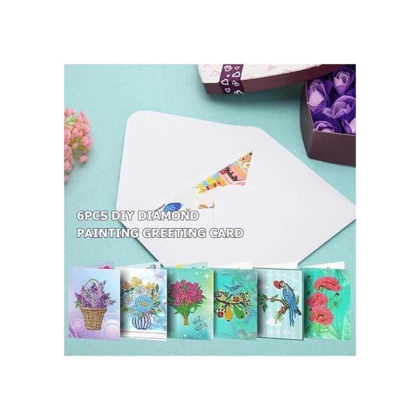 umbresen Paquete de 6 tarjetas de felicitación con forma_5