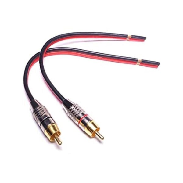 Adaptador de cable RCA a altavoz cables de cable desnudo_1
