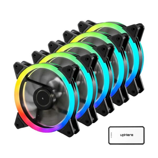 upHere Ventilador de caja de la serie RGB ventilador de_1