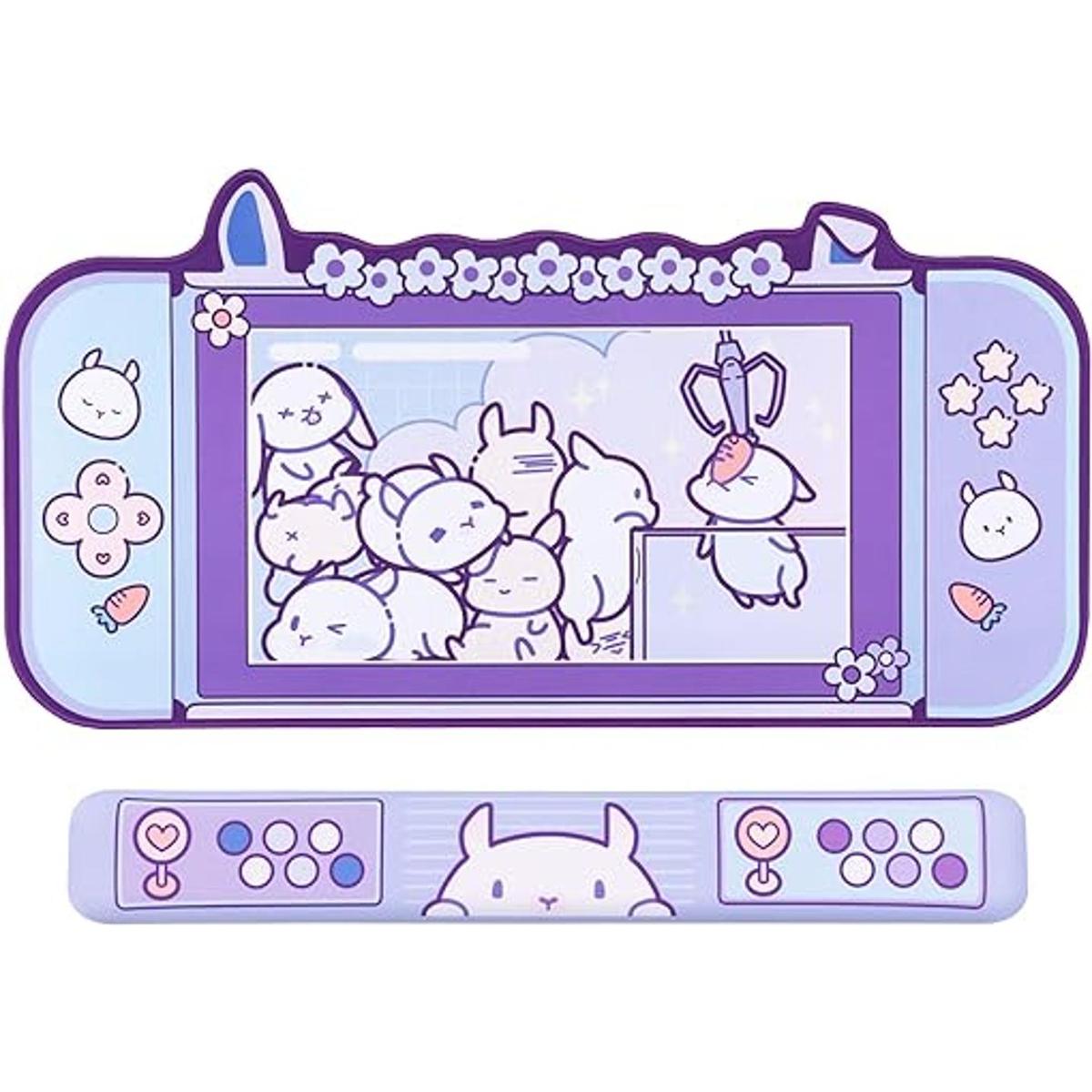 YOCORE Juego de alfombrilla de mouse y reposamuñecas de