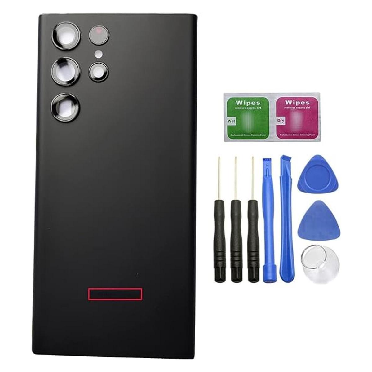 Ubrokeifixit Cubierta de puerta trasera de cristal para