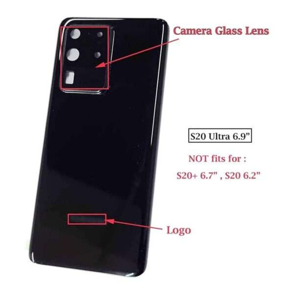 Ubrokeifixit Cubierta trasera de cristal para Galaxy S20_2