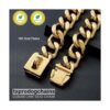 txprodogchains Collar de cadena para perro grande con
